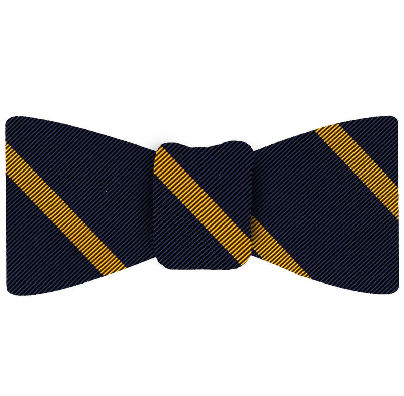 Mogador ストライプ柄蝶ネクタイ