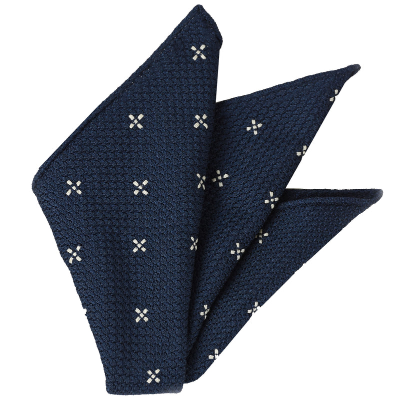 그레나딘 플라워 포켓 스퀘어