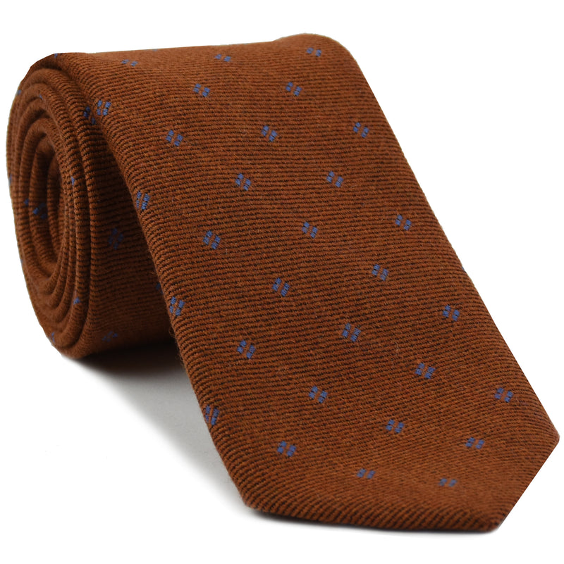 柄入りウールネクタイ