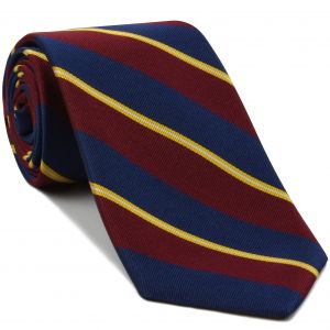 英国レジメンタルシルクタイ