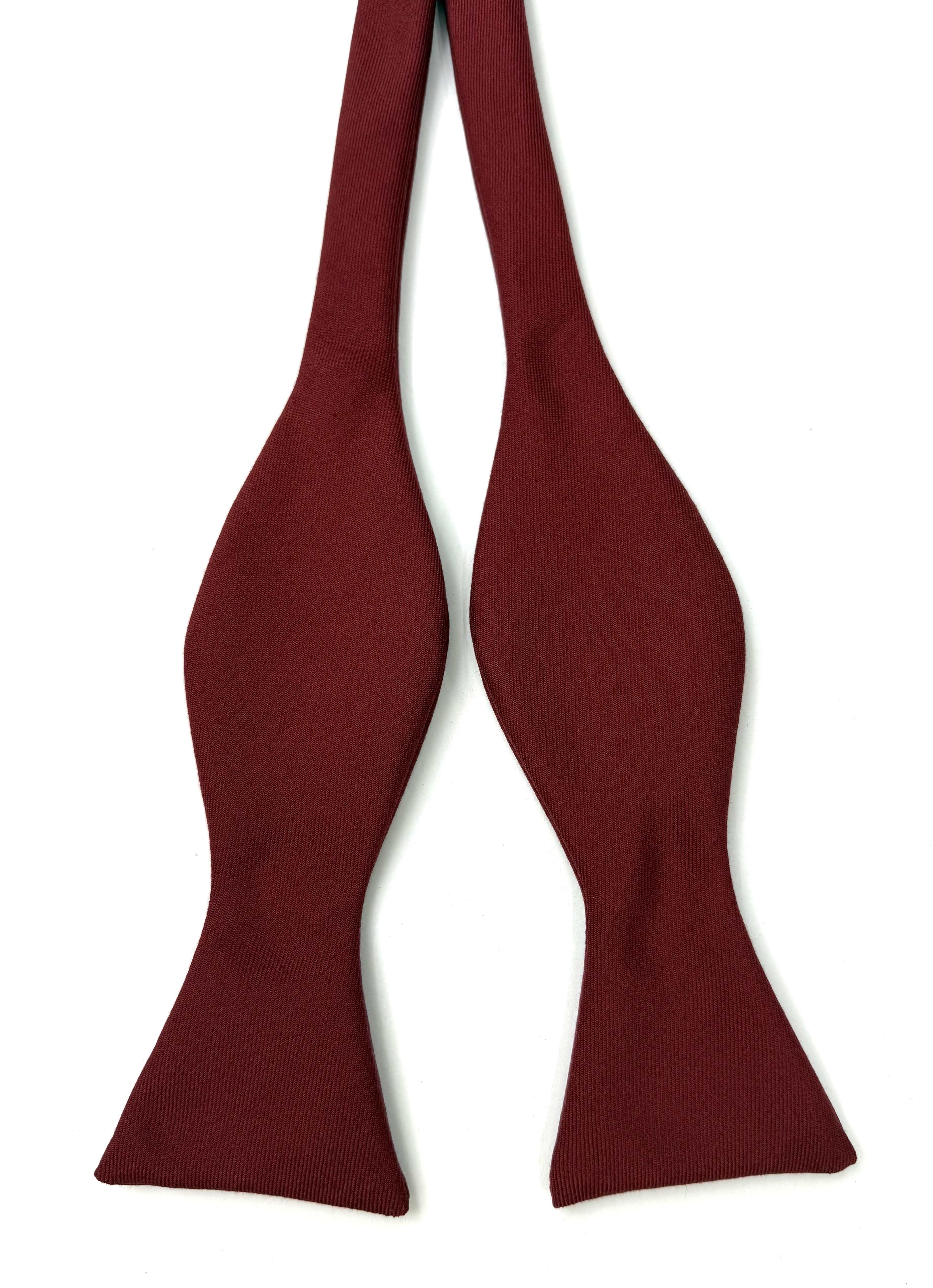 レッドソリッドチャリスウールボウタイ #CHSOBT-2