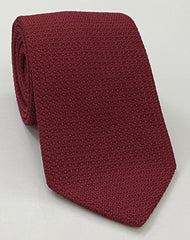 Dark Red Grenadine Grossa Silk Tie GGT-2