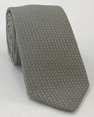 Gray Prometeo Grenadine Silk Tie #GPMT-11