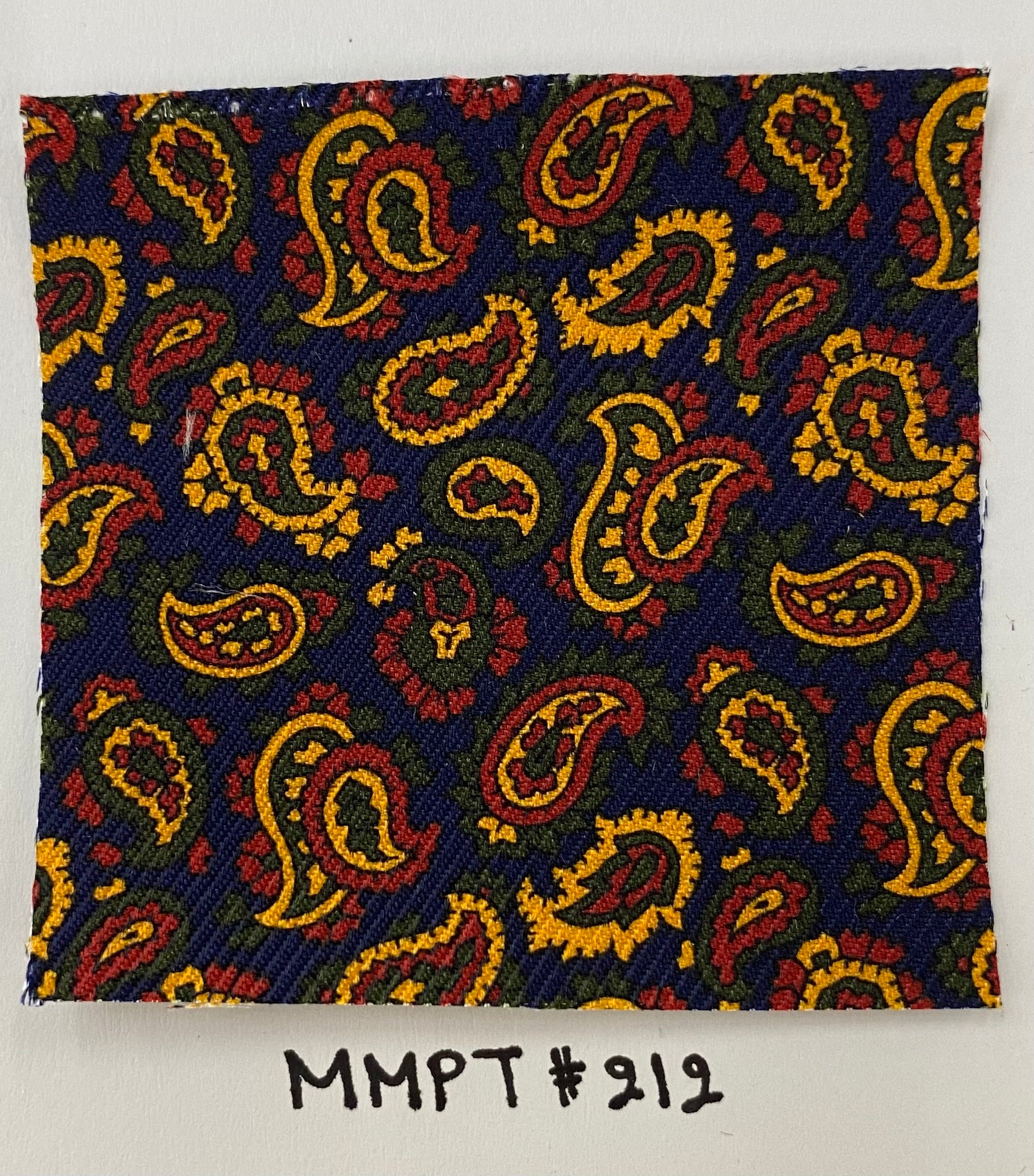 Macclesfield Modern Madder Printed Silk Tie MMPT-212