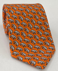 Macclesfield Modern Madder Printed Silk Tie MMPT-91