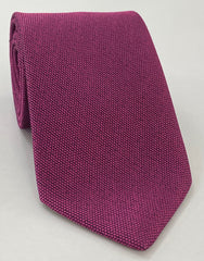Fuchsia Mulberrywood Weave Silk Tie MWT-11