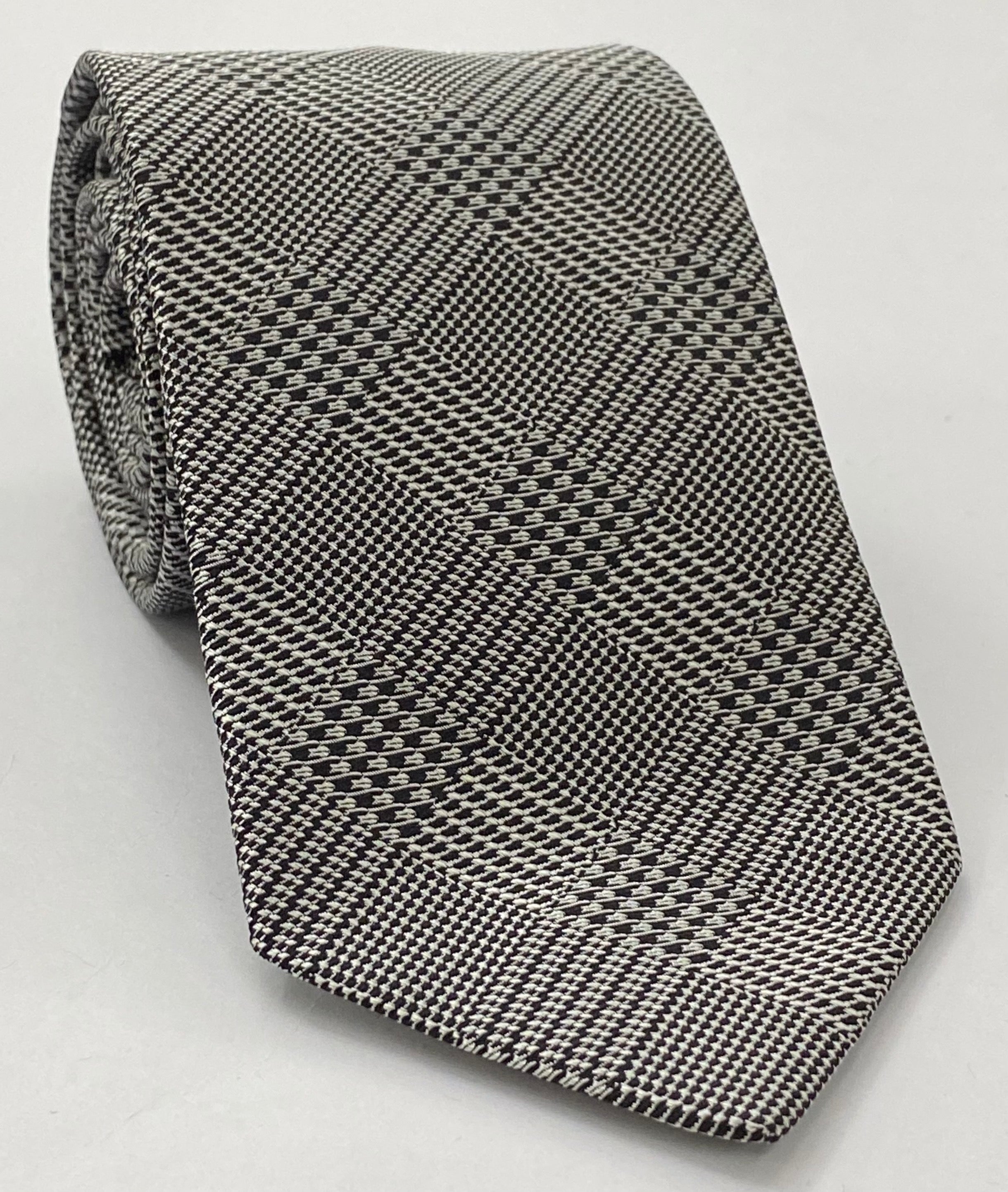 ブラック&ホワイト プリンス・オブ・ウェールズ シルクタイ PWT-8