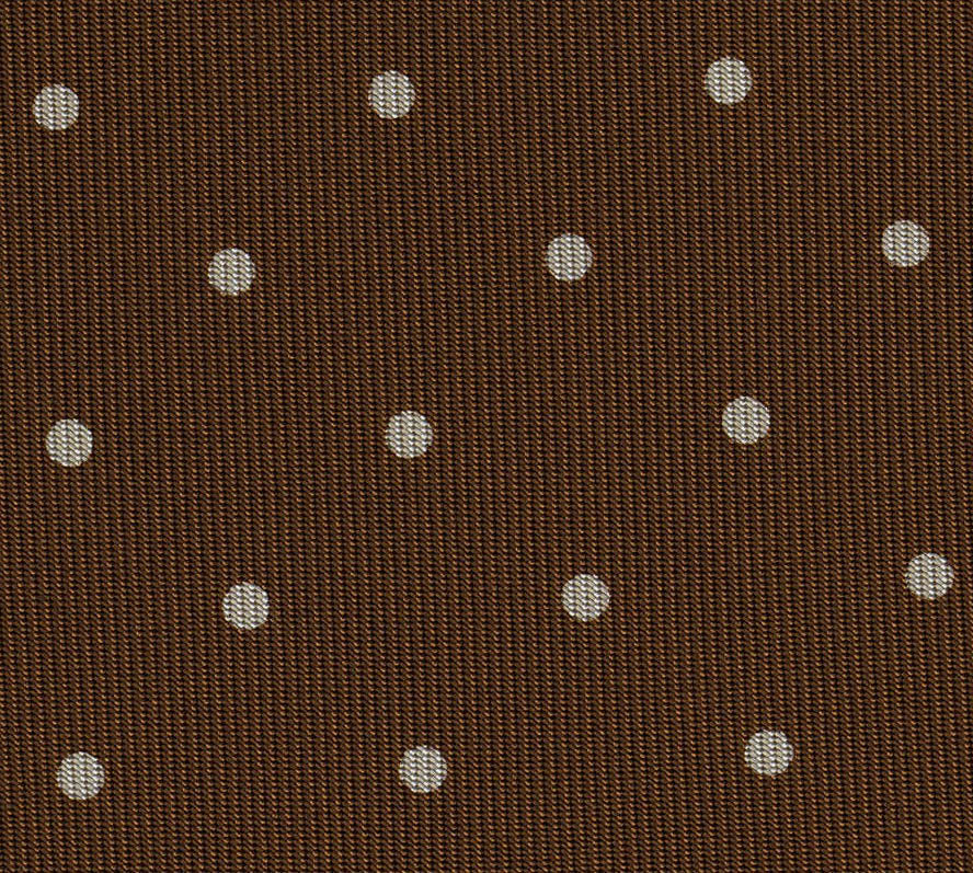 チョコレートプリントドットシルクタイ MCDT-33 by Off-White