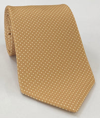 Macclesfield Print Pin Dot Silk Tie MCPDT-37