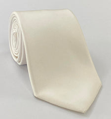 White Twill Silk Tie TWT-11