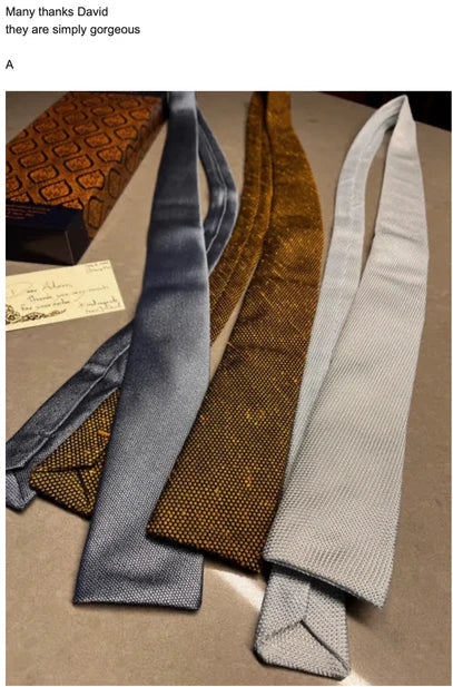 Sam Hober July 2025 New and Rewoven Silks