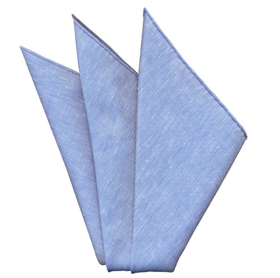 카를로 리바 린넨/코튼 & 캐시미어/코튼 포켓 스퀘어