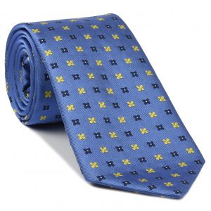 花柄シルクネクタイ