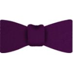 サテン無地 英国製シルク 蝶ネクタイ