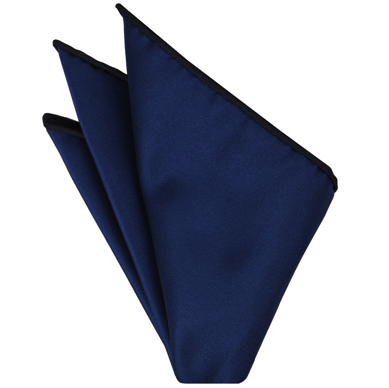 솔리드 새틴 실크 포켓 스퀘어