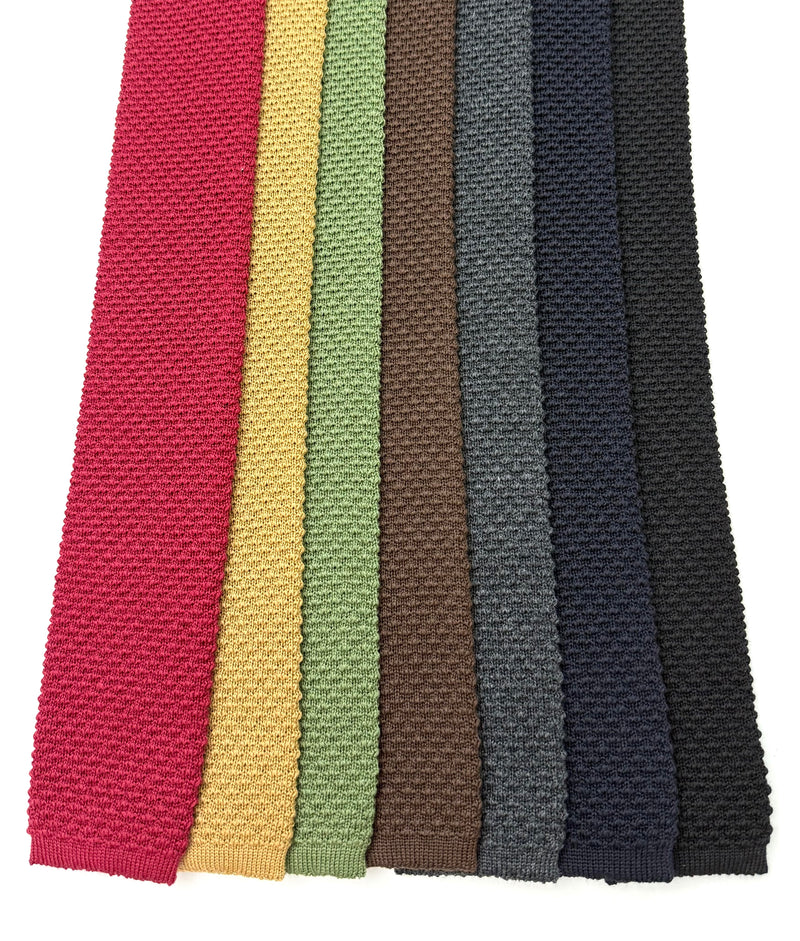 2026年2月新款針織絲質領帶