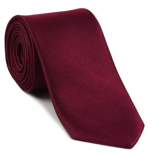 ヘリンボーン柄シルクネクタイ