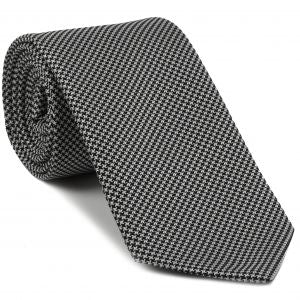 千鳥格子シルクネクタイ