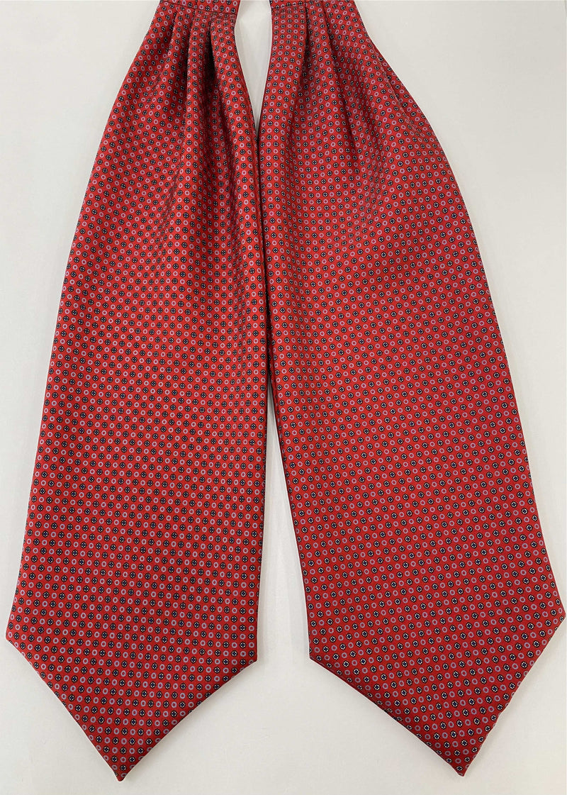 캐주얼 플리츠 애스콧