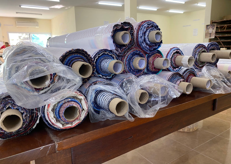 모던 마더 프린트 패턴 실크 포켓 스퀘어