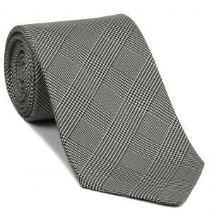 プリンス・オブ・ウェールズ柄 シルクタイ