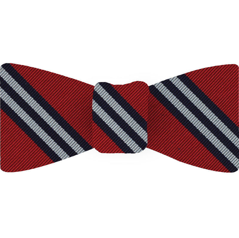 アメリカのカレッジ／大学向けシルク蝶ネクタイ