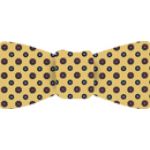 マクルズフィールドのプリントシルク蝶ネクタイ