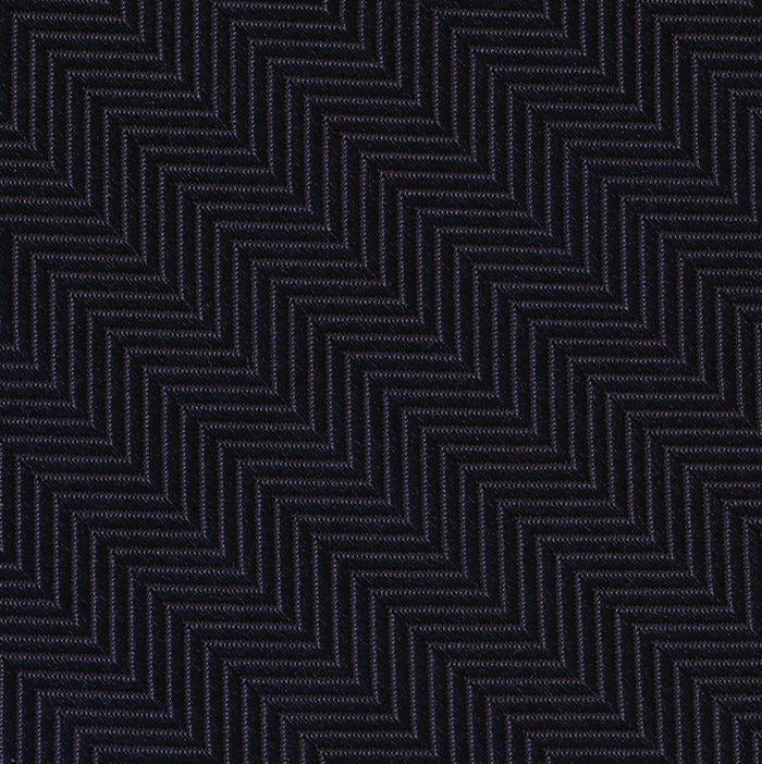 {[en]:Dark Navy Blue Herringbone Silk Bow Tie