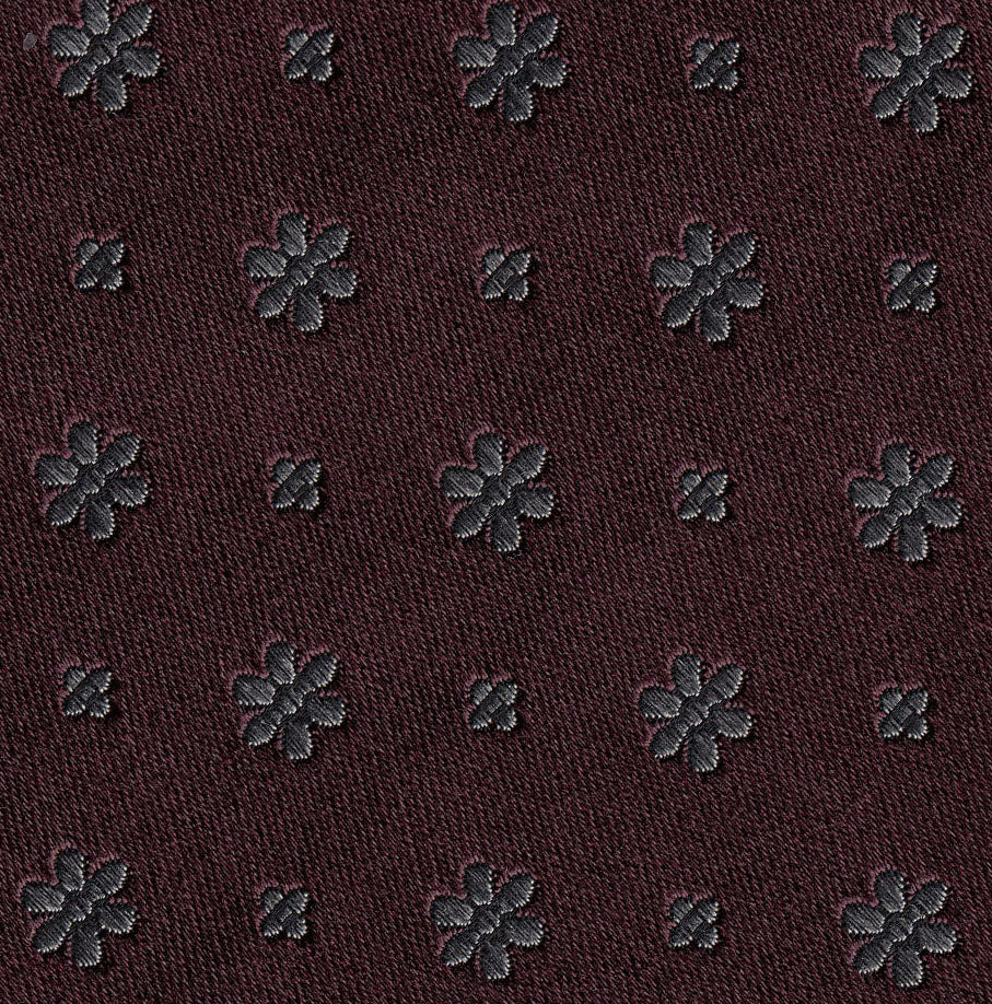 {[en]:Yellow Gold on Midnight Blue Grenadine Pin Dot Silk Pocket Square