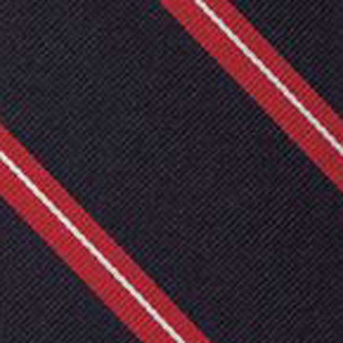 {[en]:Keble College Oxford Stripe Silk Pocket Square