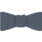 {[en]:Slate Blue Grosgrain Silk Bow Tie
