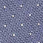 {[en]:White Dots on Sky Blue Pin-Dot Silk Bow Tie
