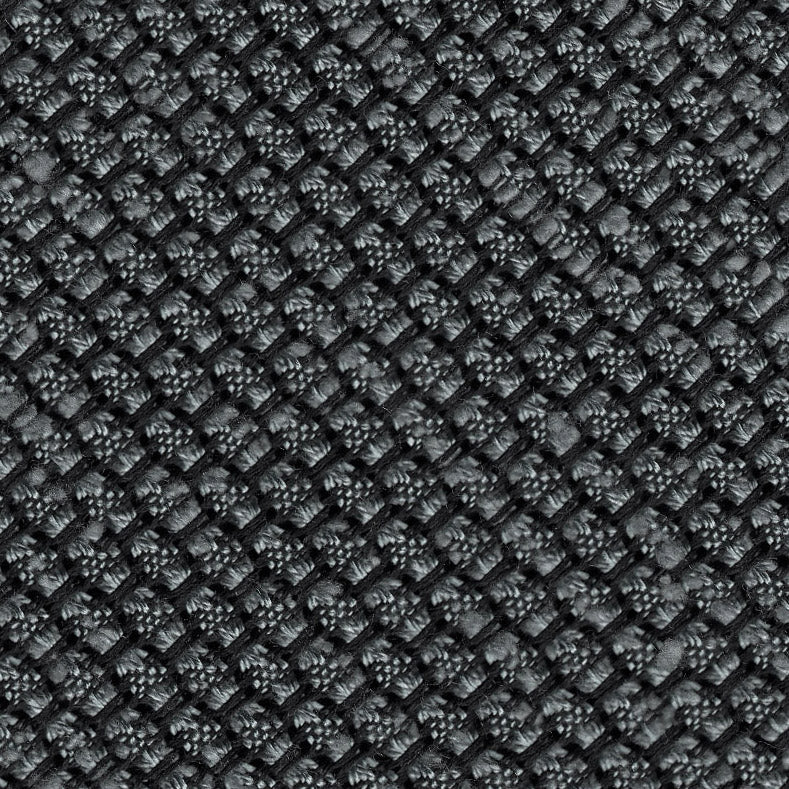 {[en]:Charcoal Gray Shantung Grenadine Grossa Silk Pocket Square