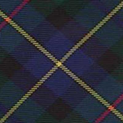 {[en]:Forest Green, Navy Blue, Red , Black & Yellow Tartan Silk Bow Tie