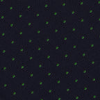 {[en]:Celtic Green Dots on Midnight Blue Pin-Dot Silk Pocket Square