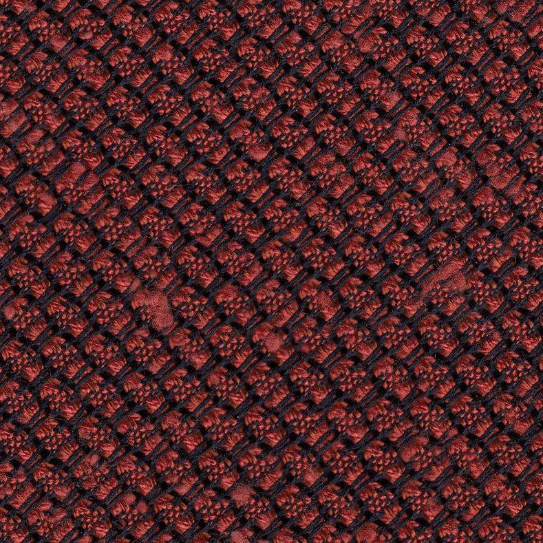 {[en]:Brick Shantung Grenadine Grossa Silk Pocket Square