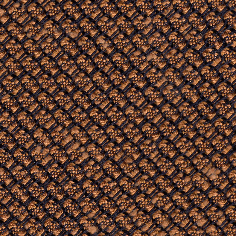 {[en]:Burnt Orange Shantung Grenadine Grossa Silk Bow Tie