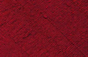 {[en]:Red Thai Rough Silk Pocket Square