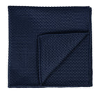Navy Grenadine Pocket Square #11