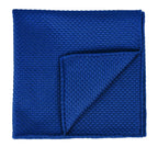 {[en]:Royal Blue Grenadine Grossa Silk Pocket Square
