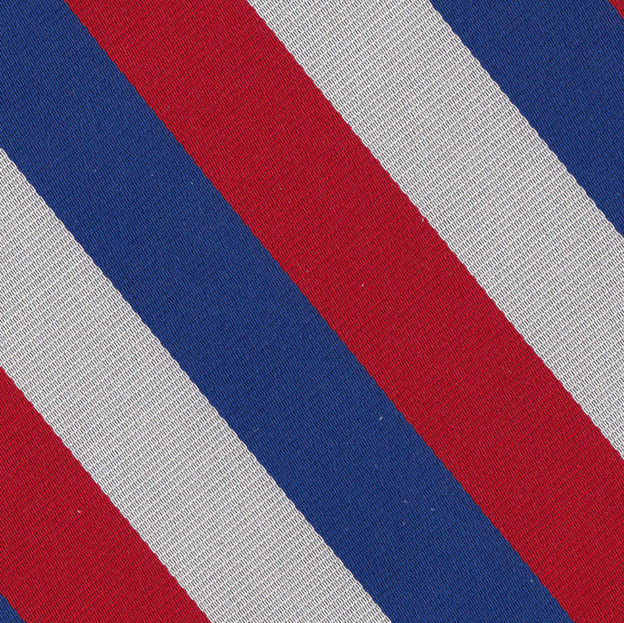 [Red, White & Blue American Stripes Pocket Square #AMP-2]