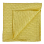 {[en]:Corn Yellow Grenadine Grossa Silk Pocket Square