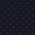 {[en]:Sky Blue Dots on Dark Navy Pin-Dot Silk Pocket Square