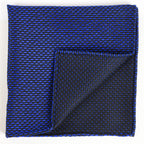 {[en]:White Dots on Dark Navy Pin-Dot Silk Wallet