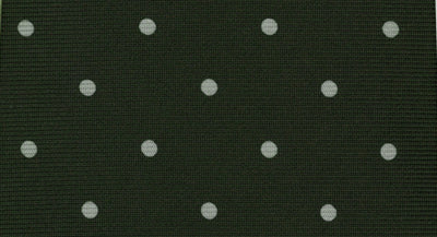 {[en]:White On Dark Olive Green Printed Dot Silk Tie