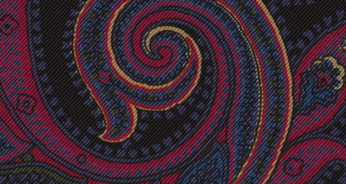 {[en]:Atkinsons Printed Irish Poplin Bow Tie