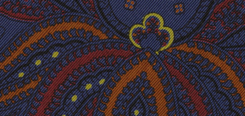 {[en]:Atkinsons Printed Irish Poplin Bow Tie