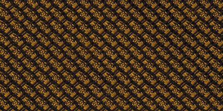 {[en]:Gold & Midnight Blue Cashmere/Silk Grenadine Grossa Silk Pocket Square