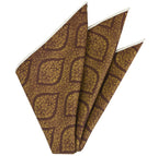 {[en]:Traditional Thai Print Silk Pocket Square
