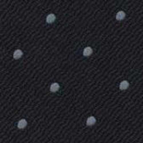 {[en]:Sky Blue Dots on Dark Navy Pin-Dot Silk Bow Tie